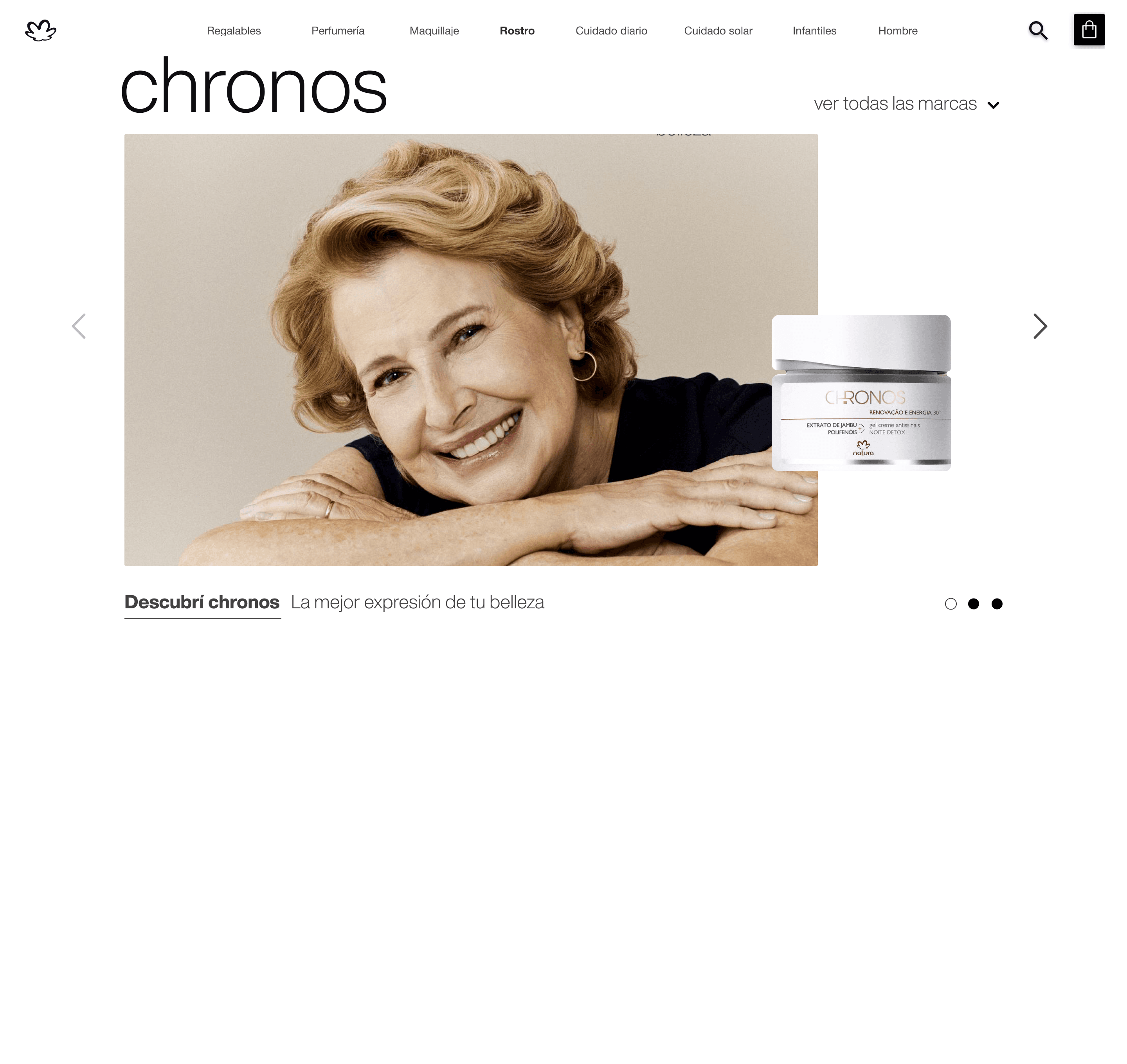 Home carousel — Chronos