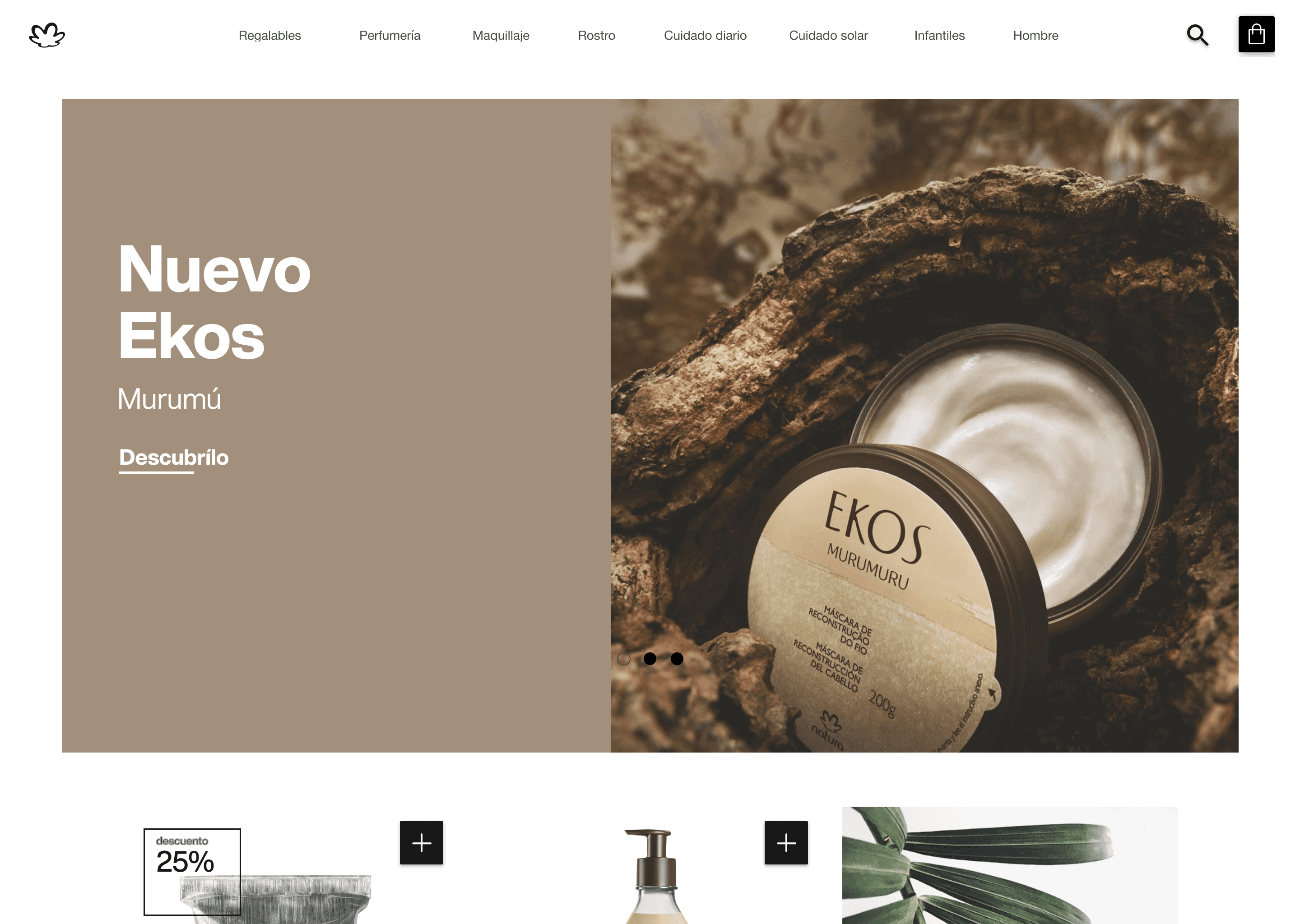 Home header option — macro texture