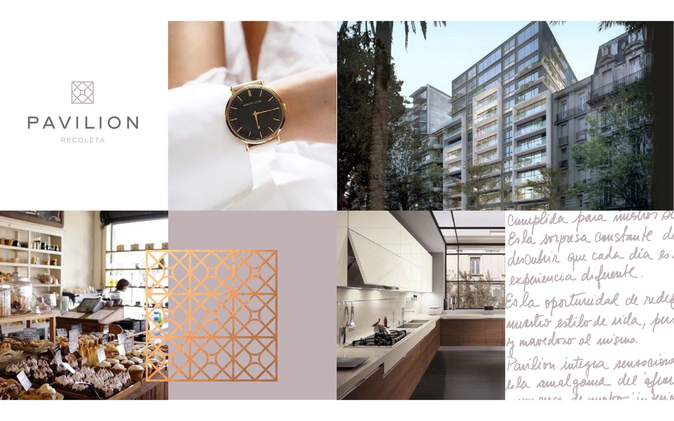 Pavilion Recoleta — Branding, stationery, editorial, image 2