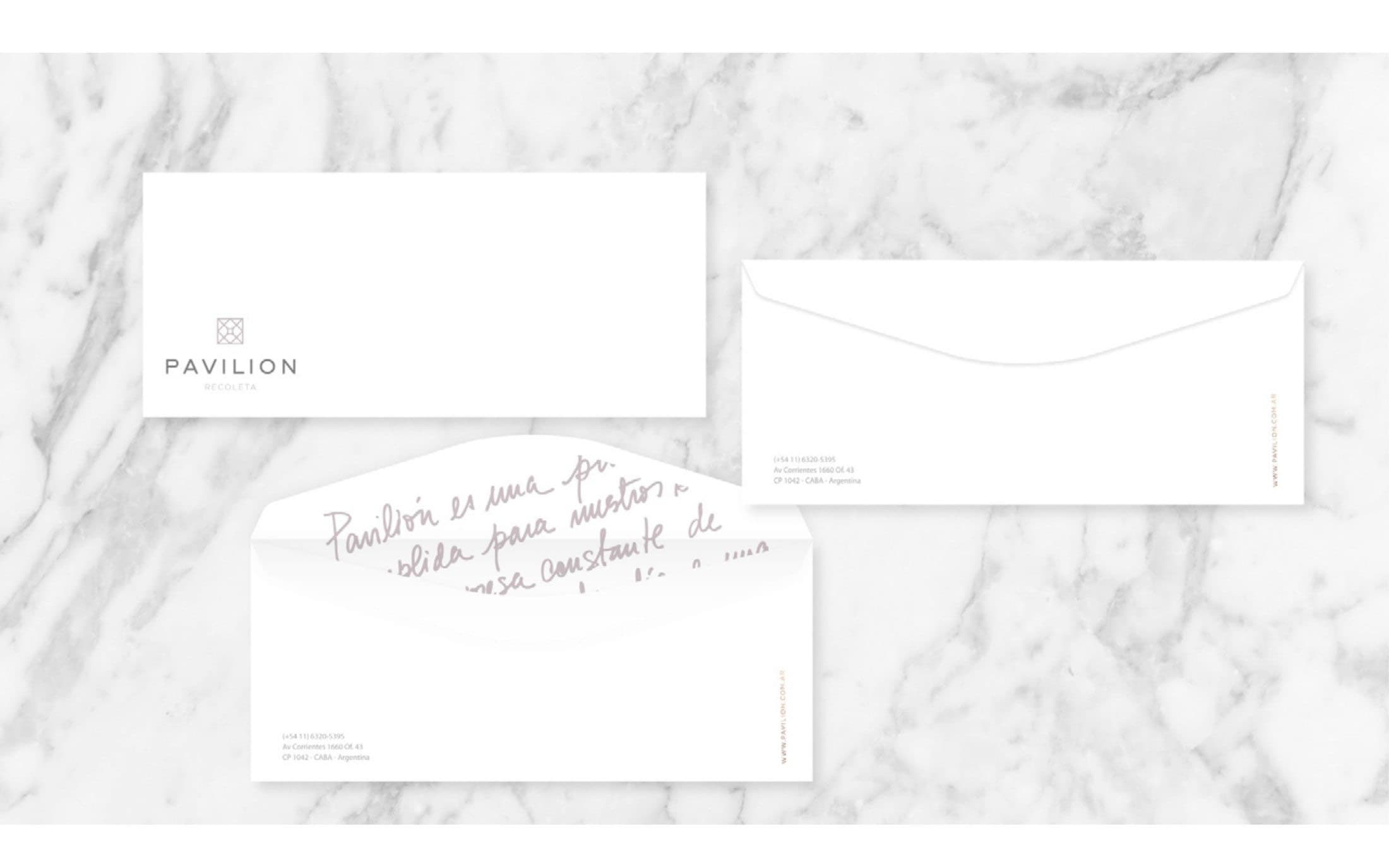 Pavilion Recoleta — Branding, stationery, editorial, image 3