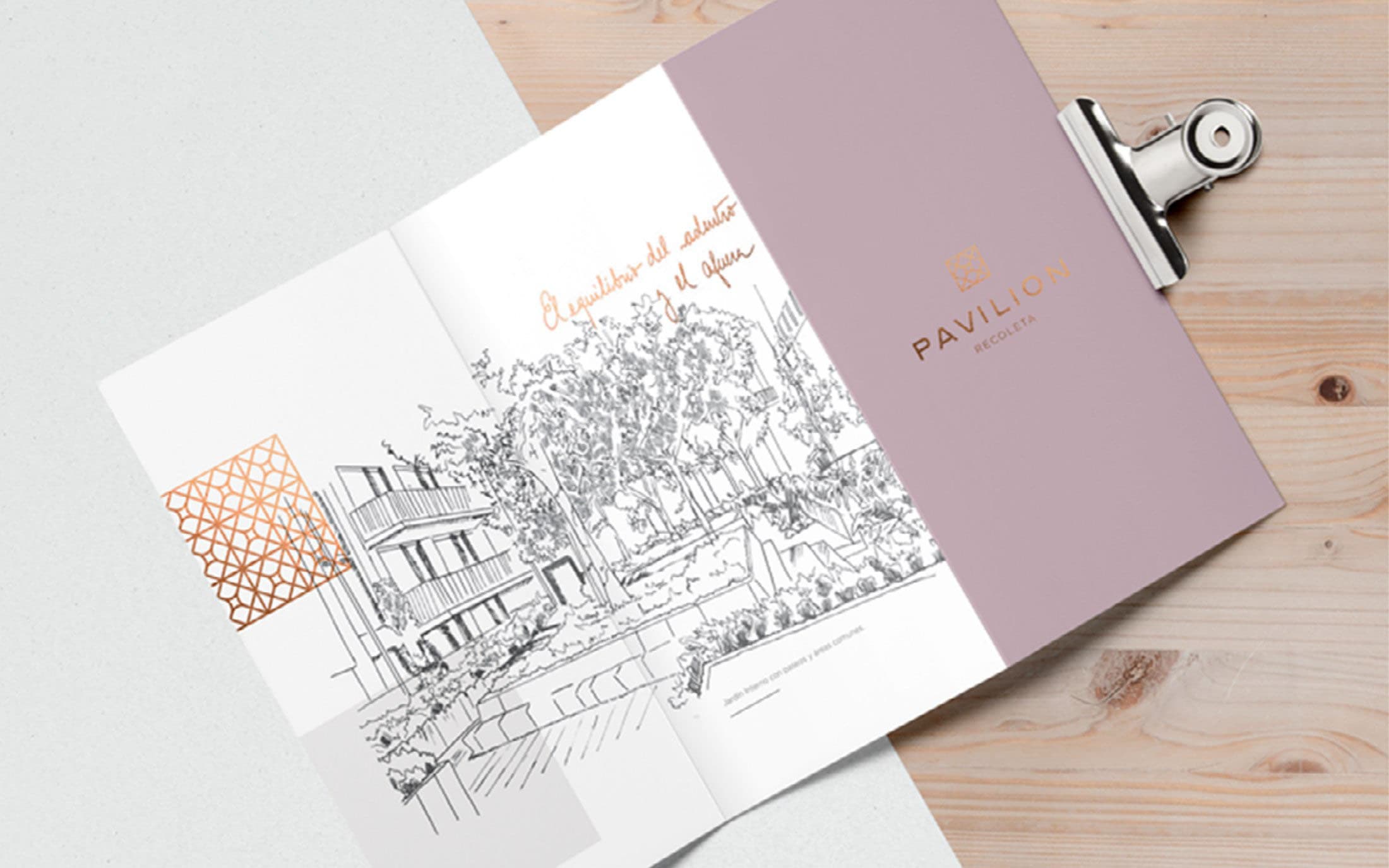 Pavilion Recoleta — Branding, stationery, editorial, image 7