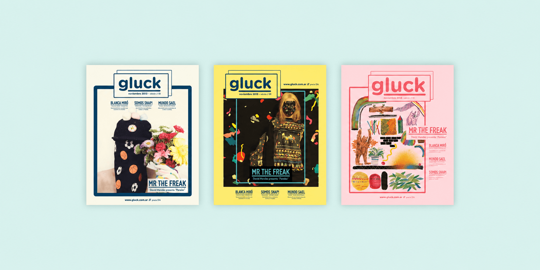 Gluck Magazine — Editorial design, art direction, image 2
