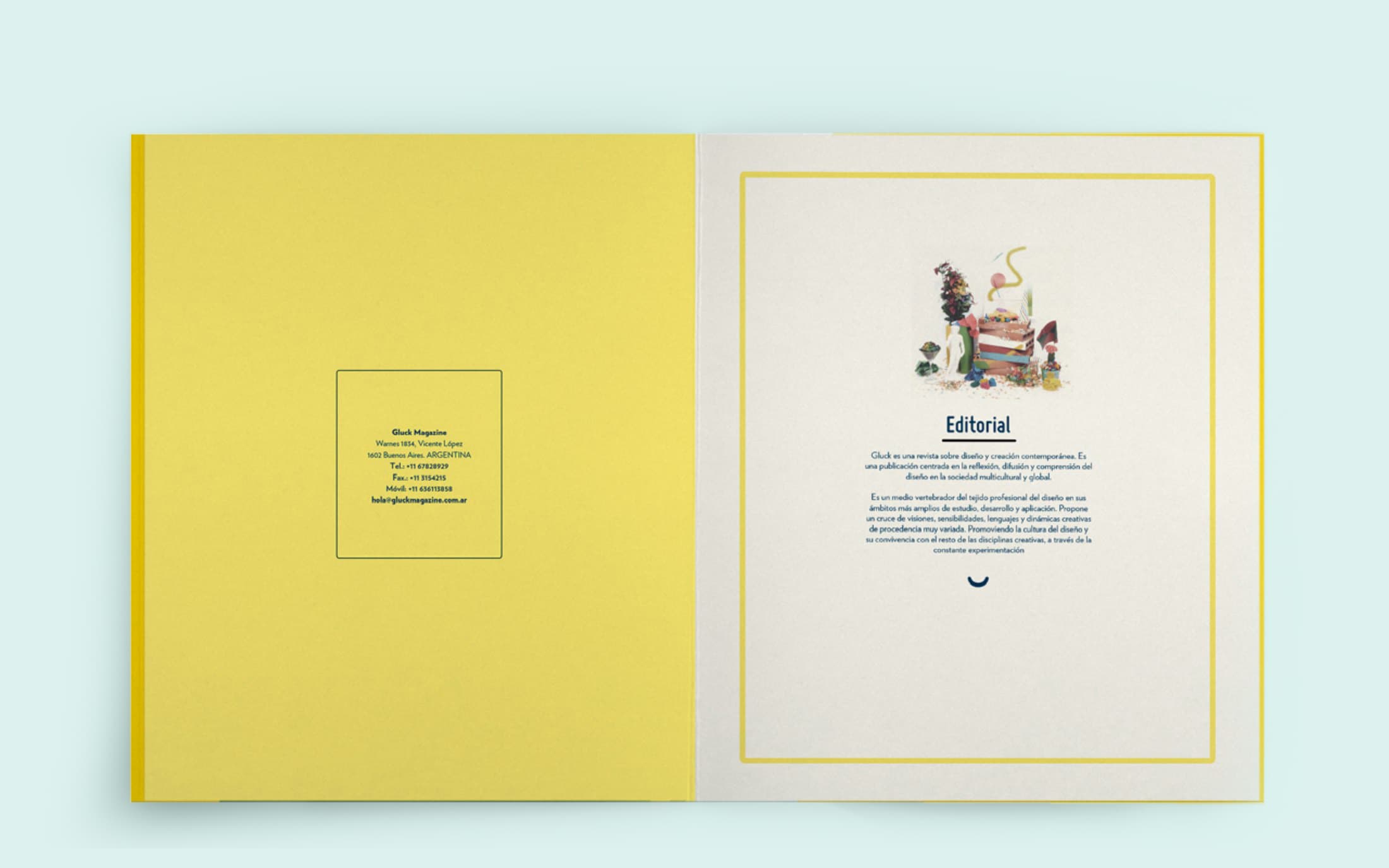 Gluck Magazine — Editorial design, art direction, image 3