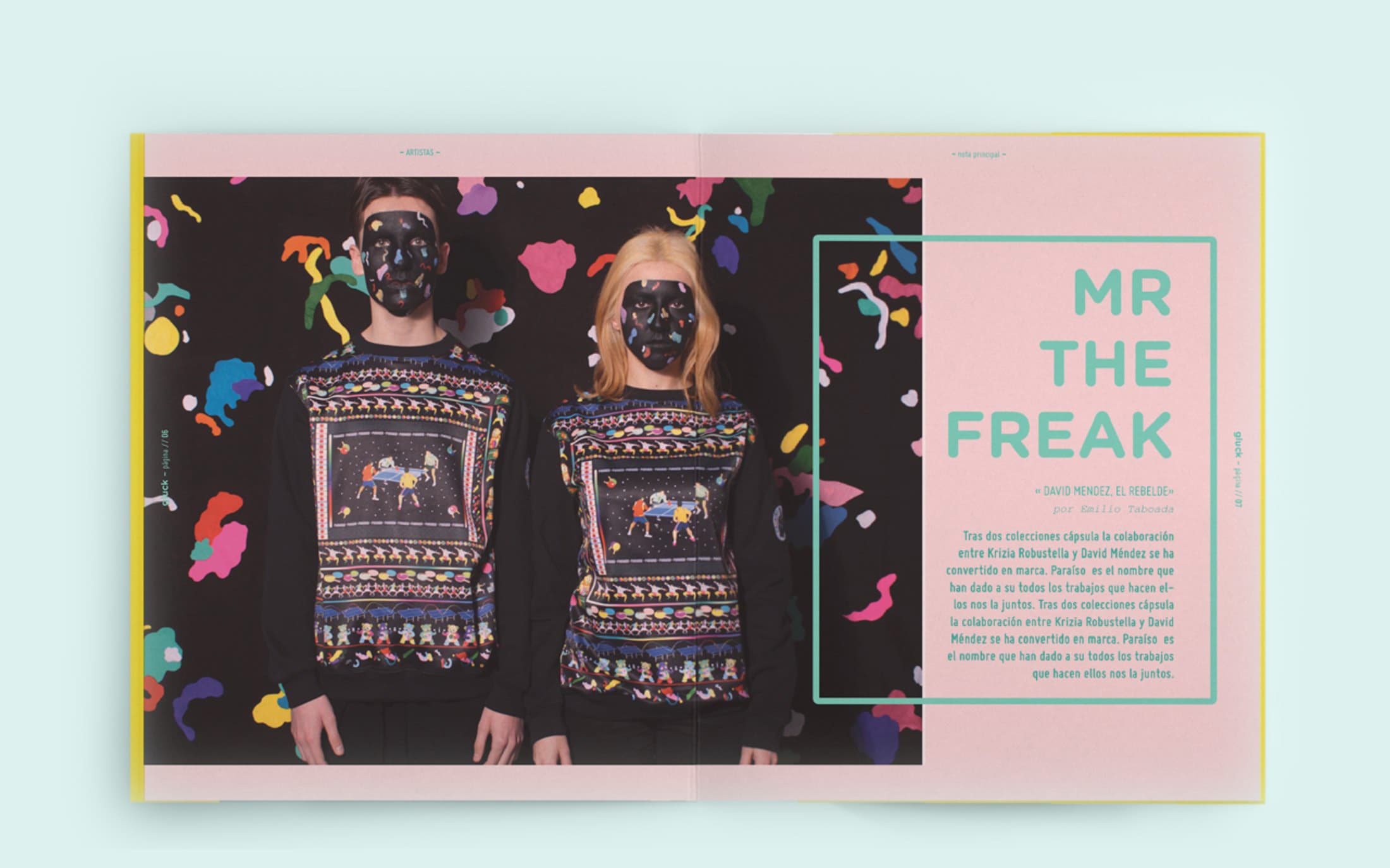 Gluck Magazine — Editorial design, art direction, image 5