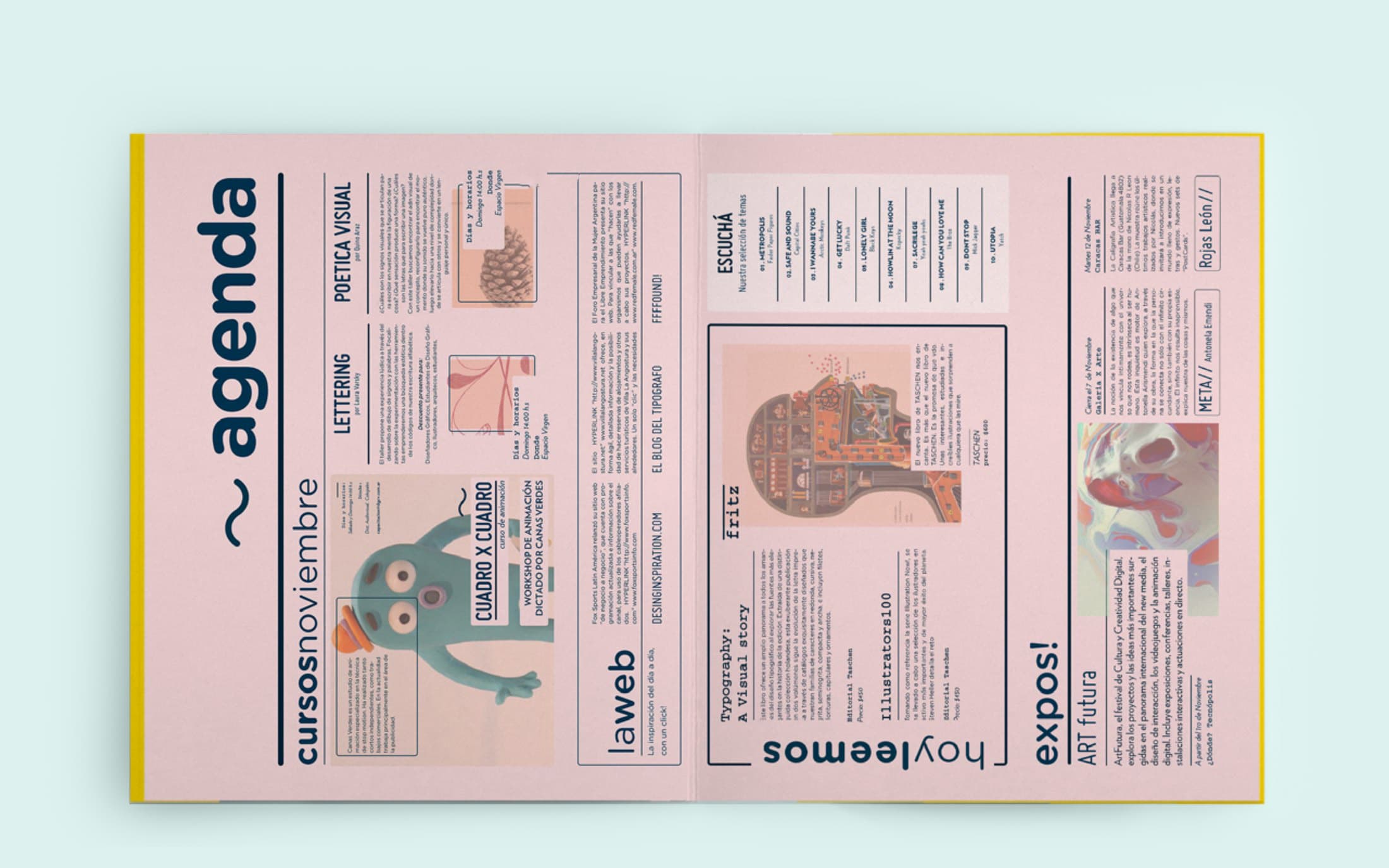 Gluck Magazine — Editorial design, art direction, image 9