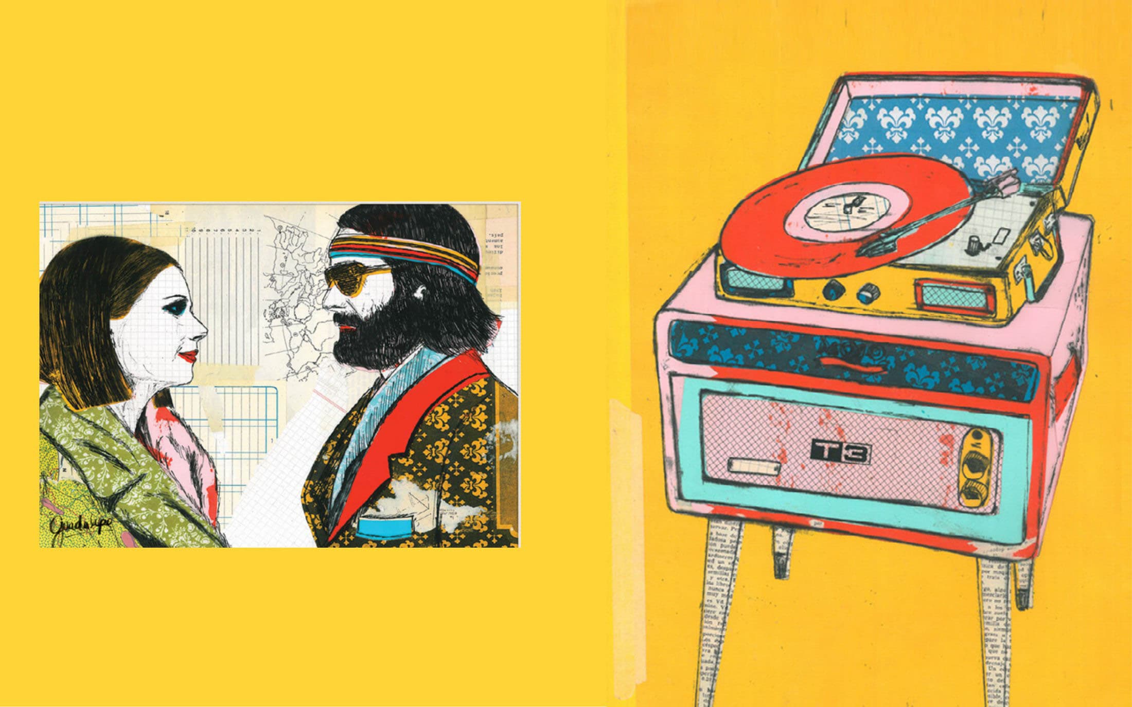 Wes Anderson — Illustration, collage, image 3