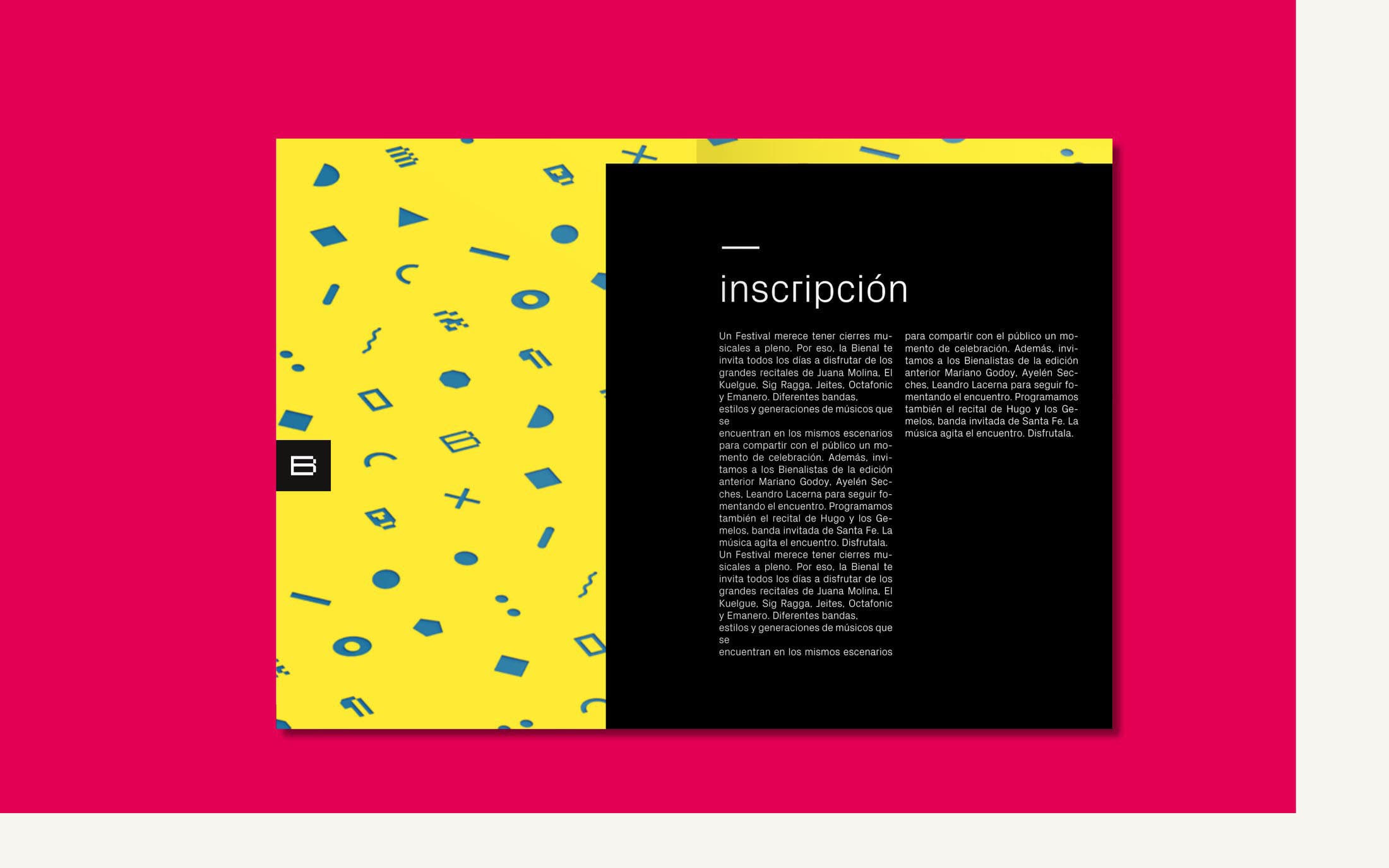 Bienal Arte Joven Buenos Aires — Posters, postcards, flyers, merchandising, brochure, public ads, image 9