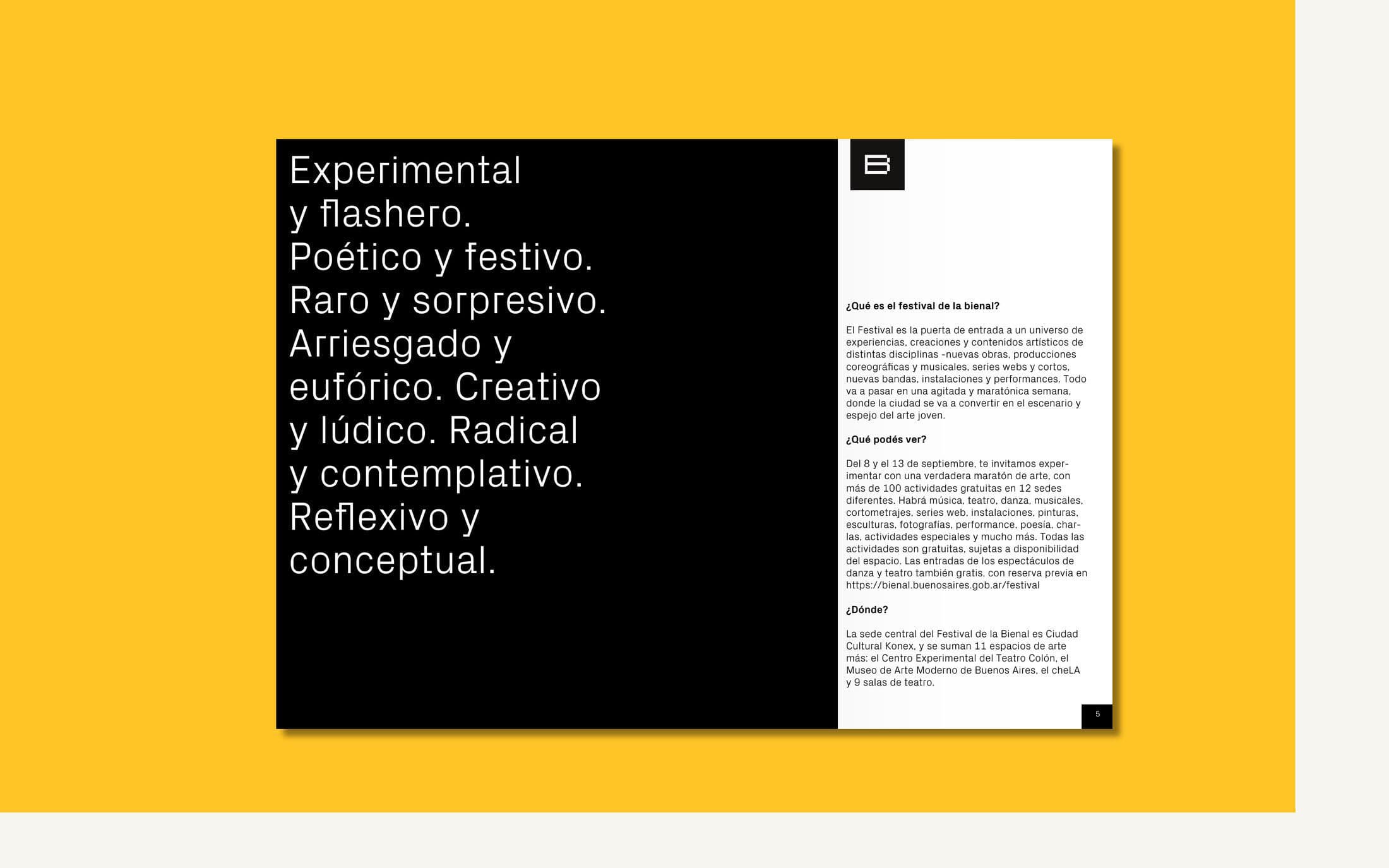 Bienal Arte Joven Buenos Aires — Posters, postcards, flyers, merchandising, brochure, public ads, image 10