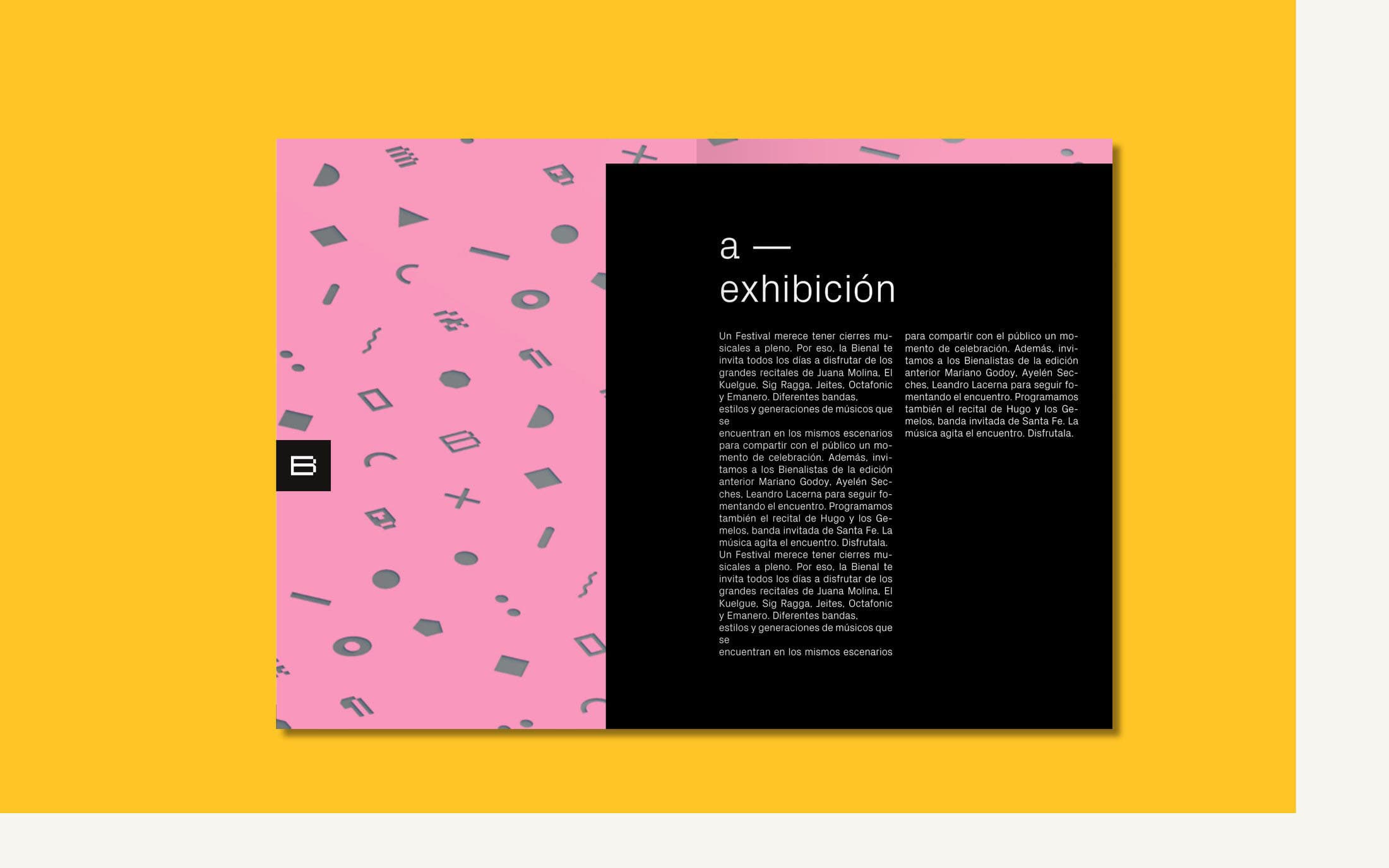 Bienal Arte Joven Buenos Aires — Posters, postcards, flyers, merchandising, brochure, public ads, image 14
