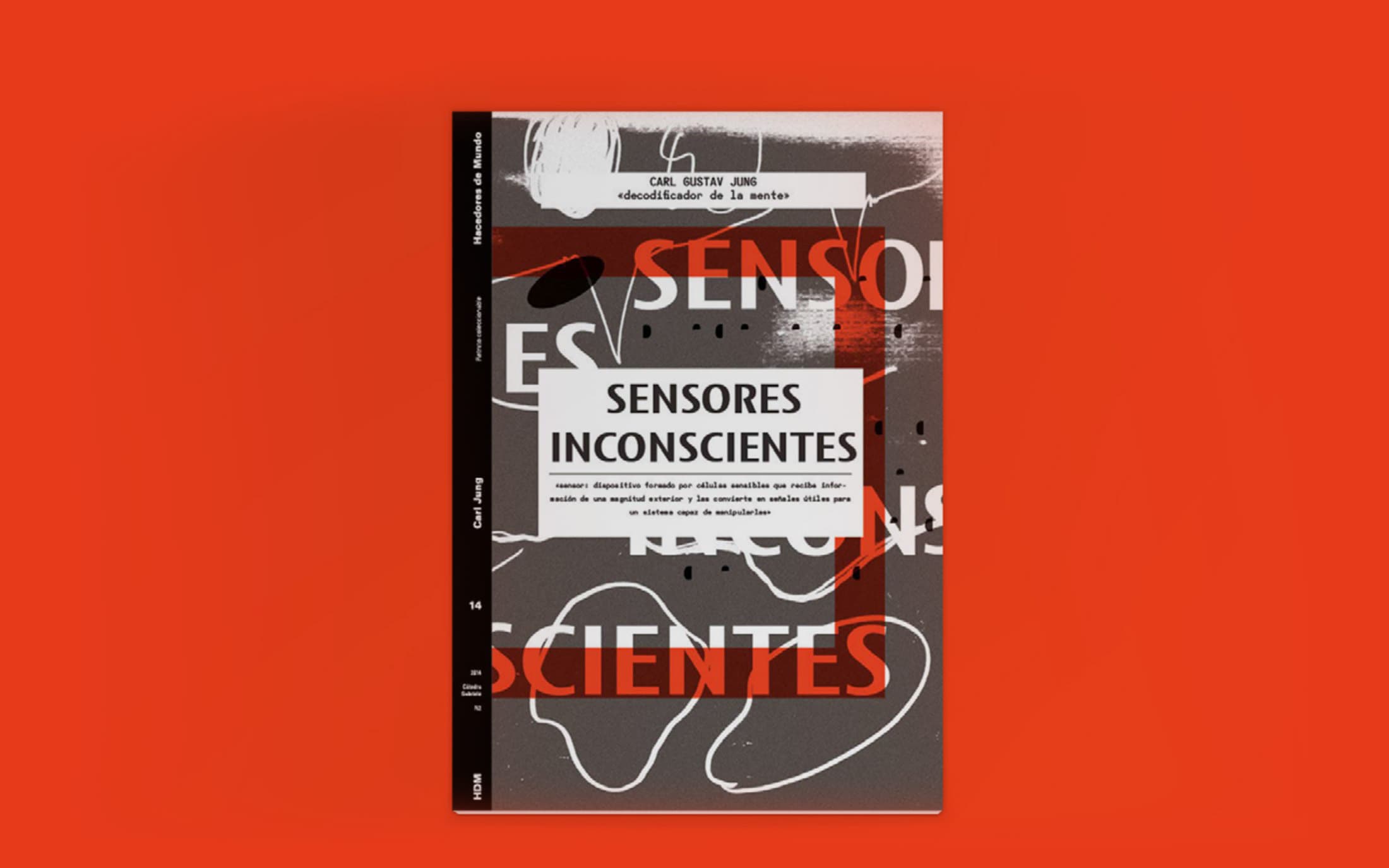 Carl G. Jung — Sensores Inconscientes — Editorial design, illustration, image 1