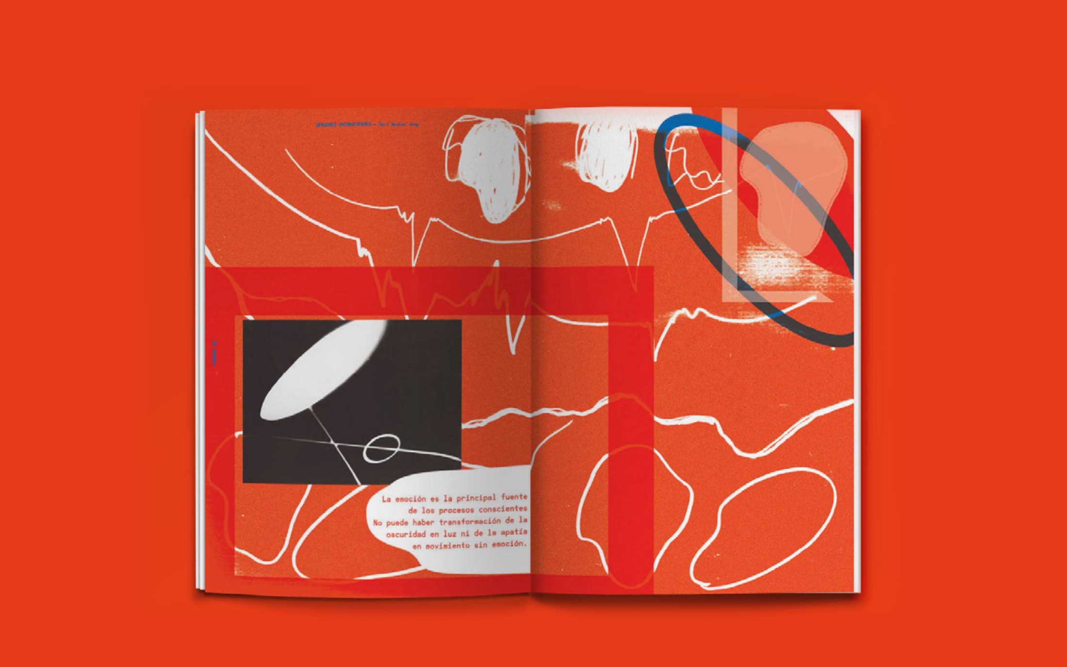 Carl G. Jung — Sensores Inconscientes — Editorial design, illustration, image 2