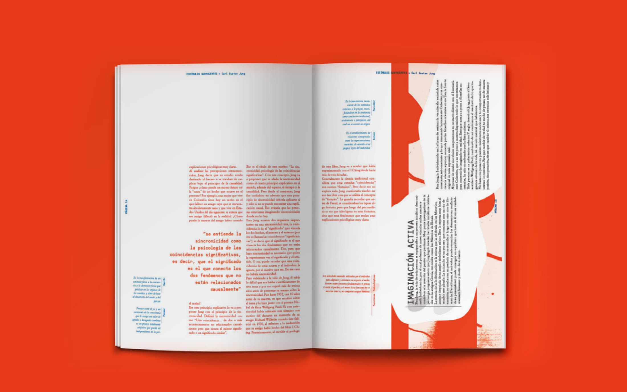 Carl G. Jung — Sensores Inconscientes — Editorial design, illustration, image 8