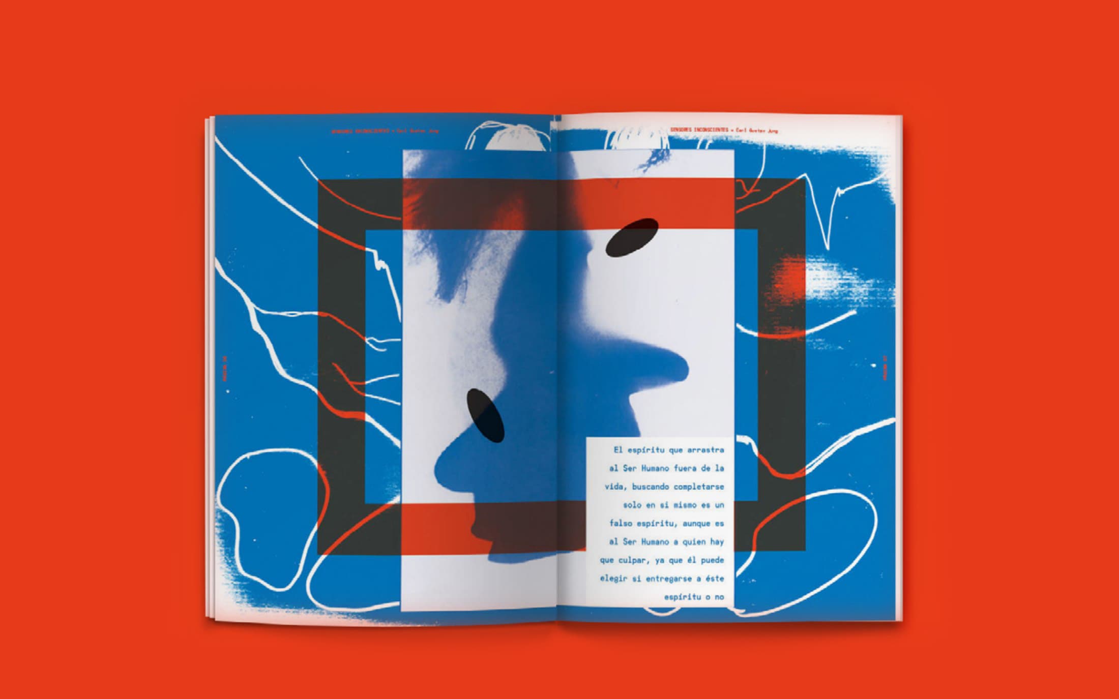 Carl G. Jung — Sensores Inconscientes — Editorial design, illustration, image 9