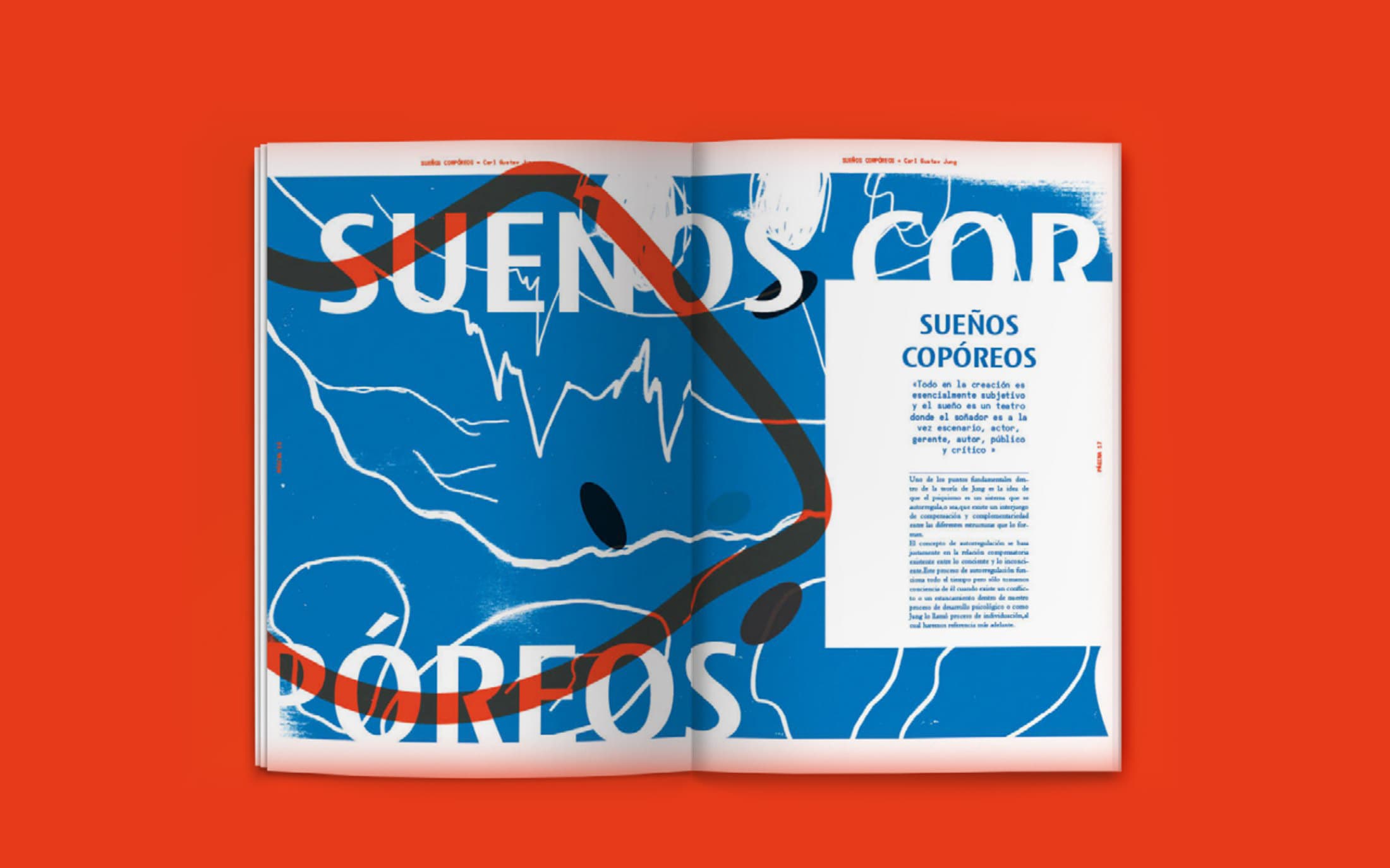 Carl G. Jung — Sensores Inconscientes — Editorial design, illustration, image 10