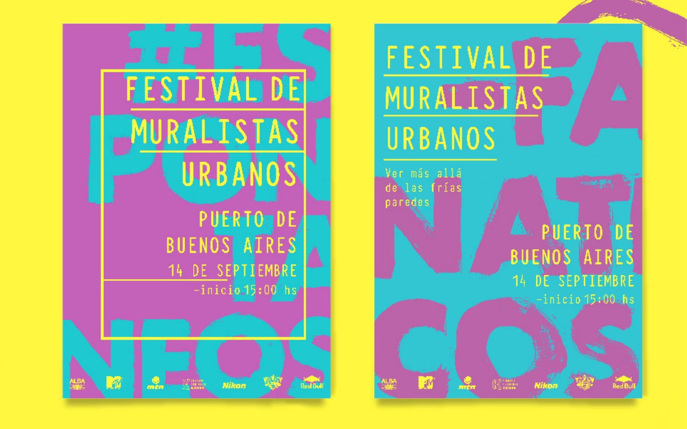 Festival de Muralistas Urbanos — Poster design, image 2