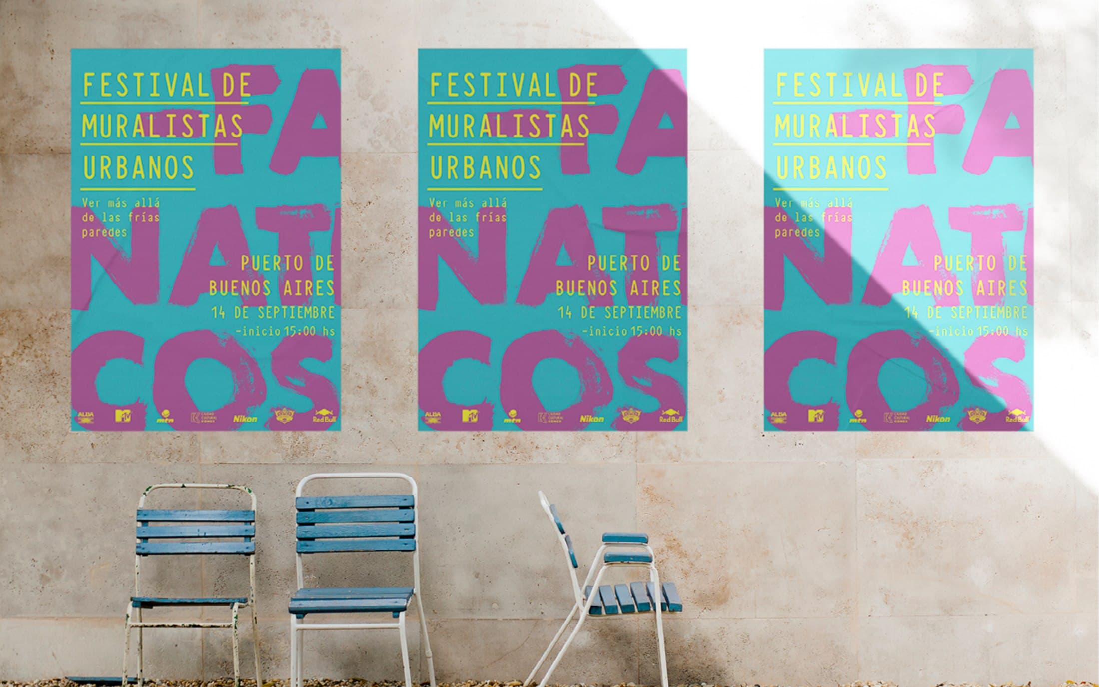 Festival de Muralistas Urbanos — Poster design, image 3