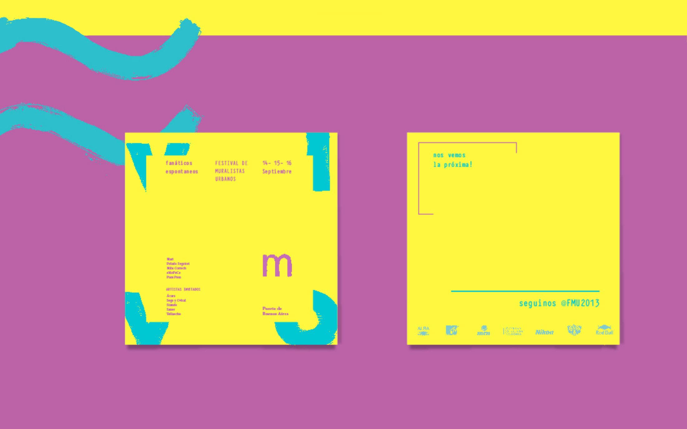Festival de Muralistas Urbanos — Poster design, image 5