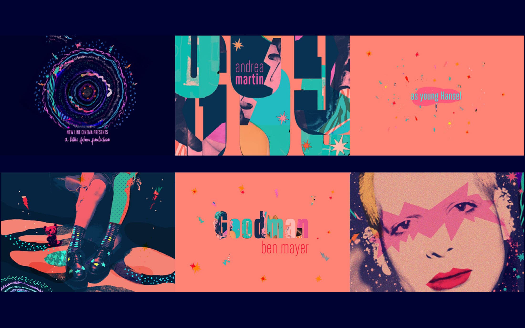 Hedwig and the Angry Inch — Collage illustration, motion story board, image 4