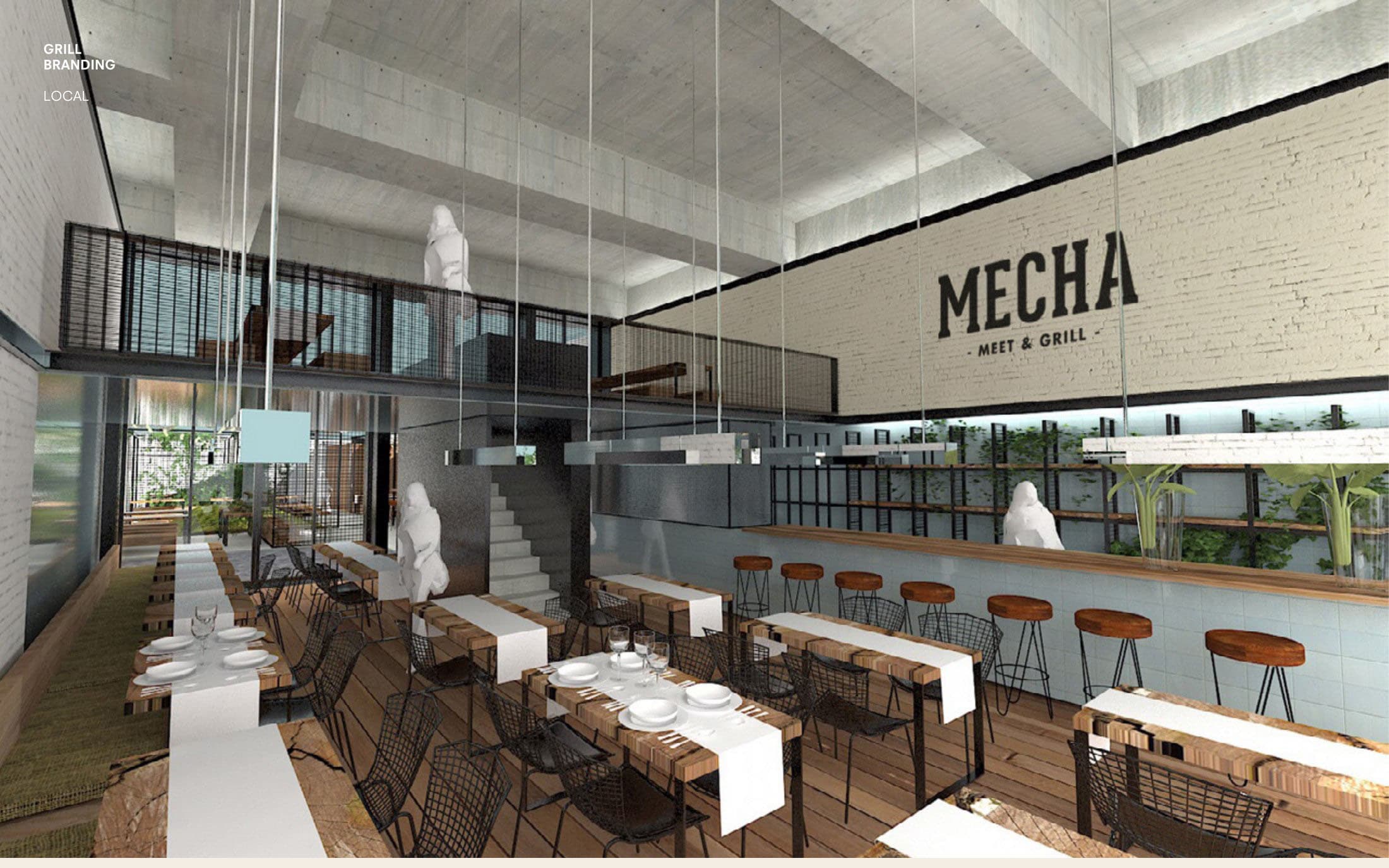Mecha Meets Unreal — Branding, signage, print, image 2
