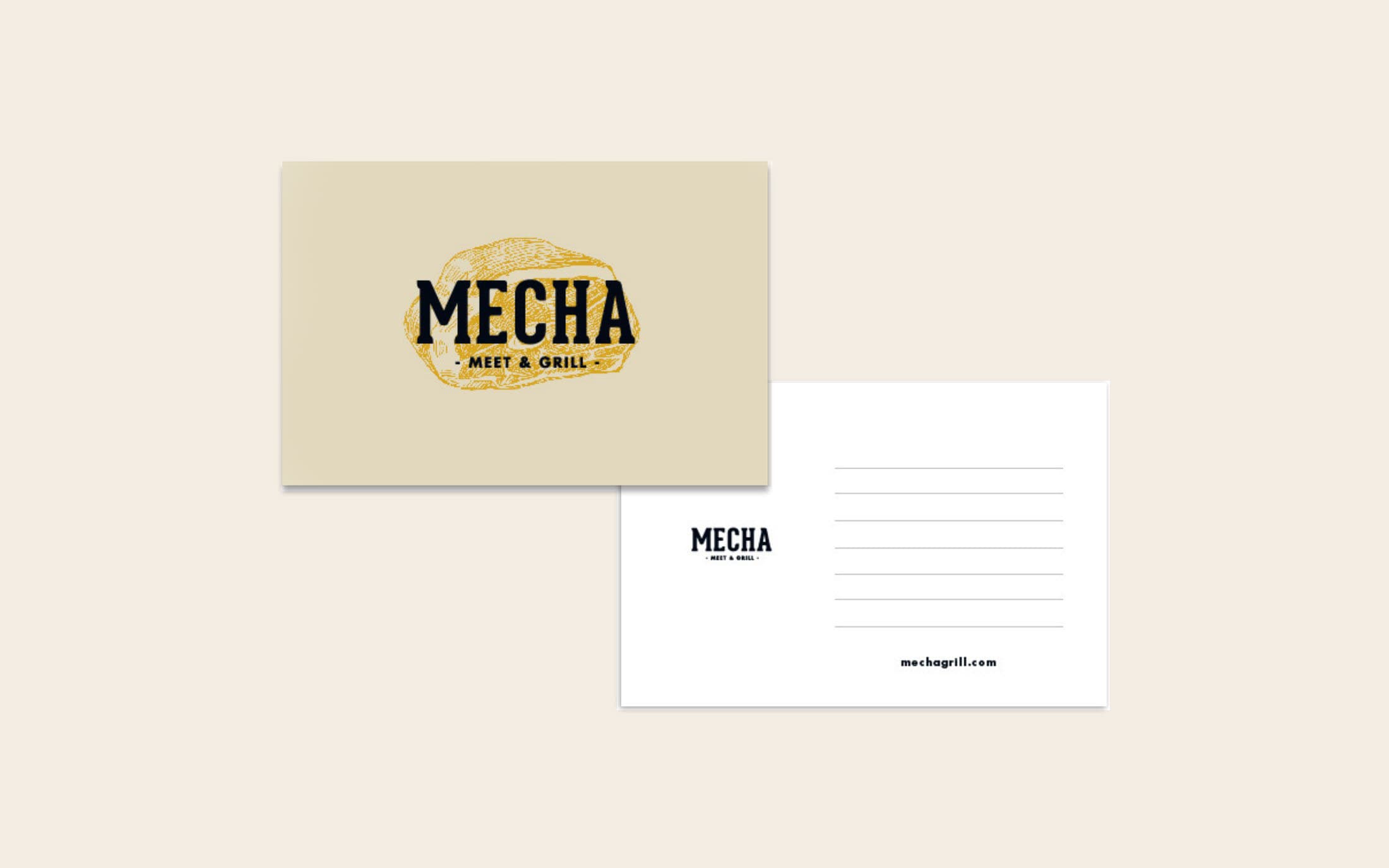 Mecha Meets Unreal — Branding, signage, print, image 4
